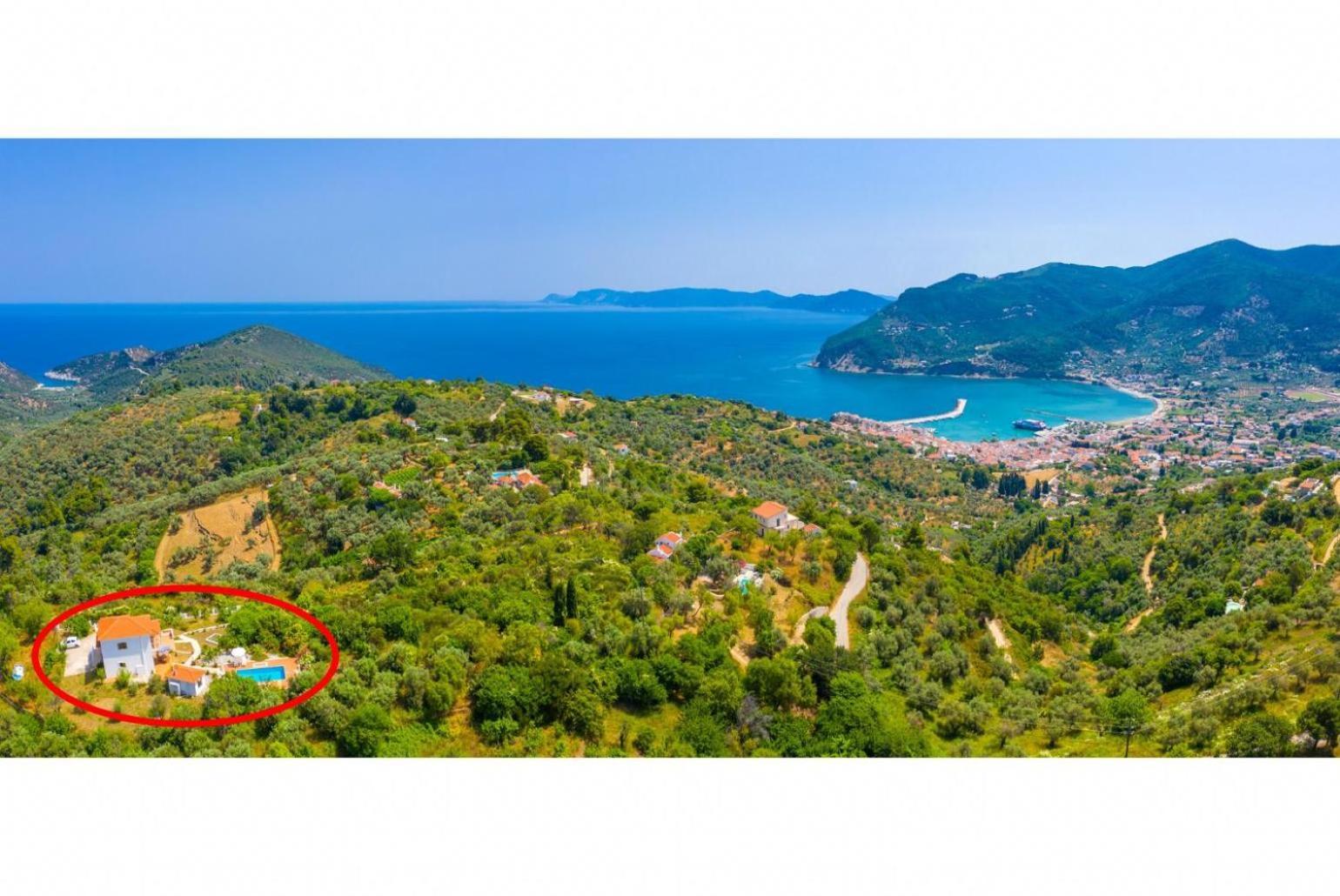 Villa Glafki Panormos  Exterior photo